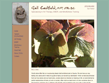 Tablet Screenshot of gailcaulfield.com